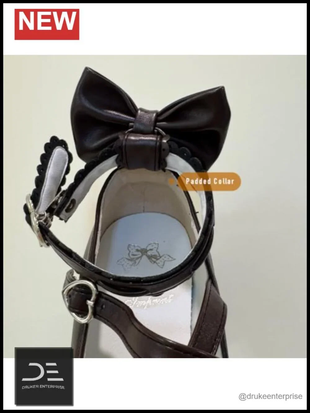 Japanese Lolita Party Shoes Platform Pump Heels Strappy Ankle Strap Faux